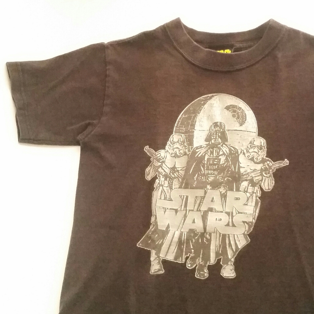 Heavily Faded Star Wars T-shirt Metallic Tee